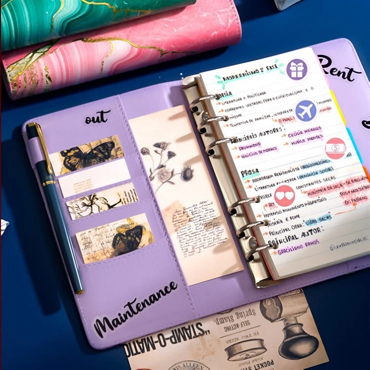 Marble Budget Binder