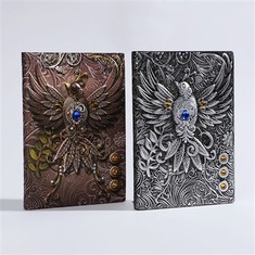 Notebook 3D din piele
